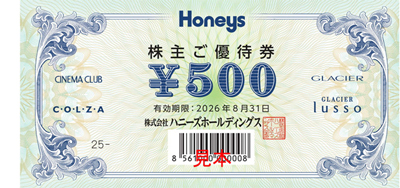 ハニーズホールディングス［2792］の株主優待│SMBC日興証券
